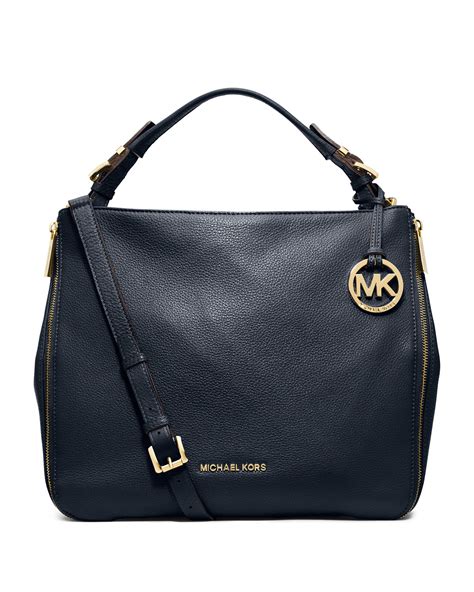 michael kors essex large satchel|Michael Kors opened satchel purse.